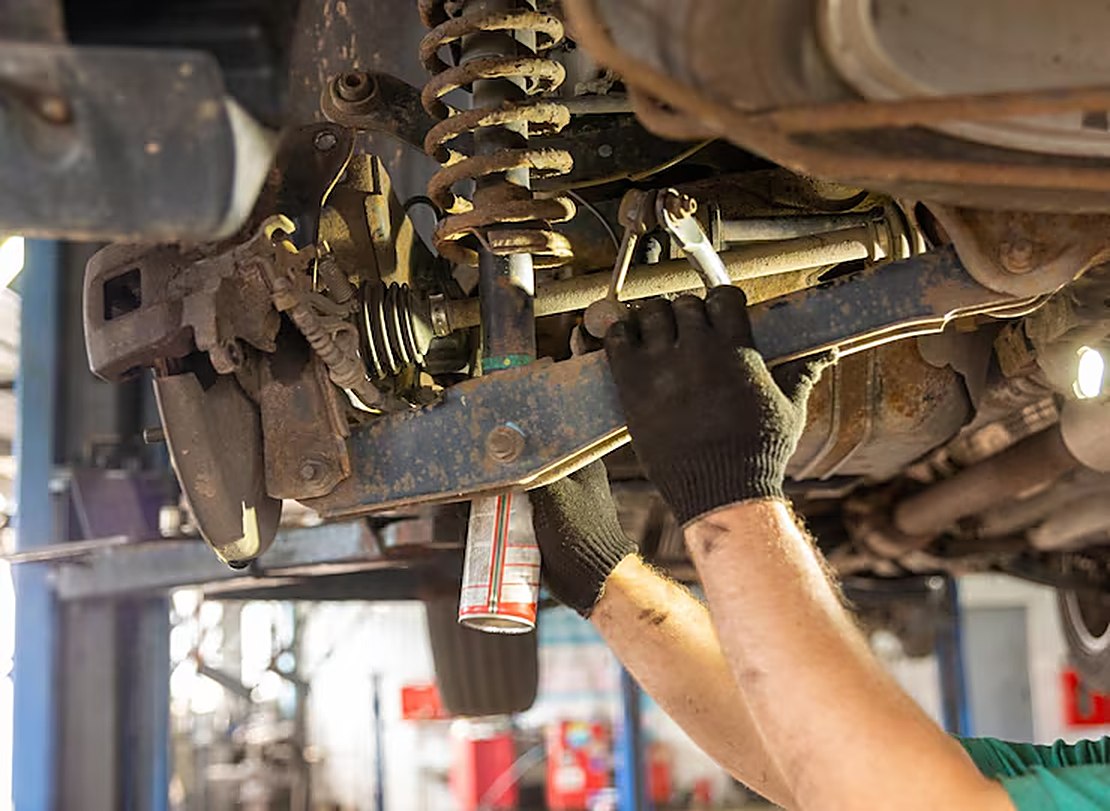 Suspension: Struts, control arms, sway bar links and axles